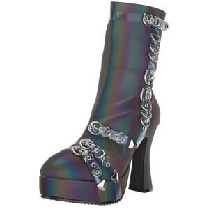 Ellie Shoes Women's 557-mandy Ankle Boot Black Size 7 MSRP $100